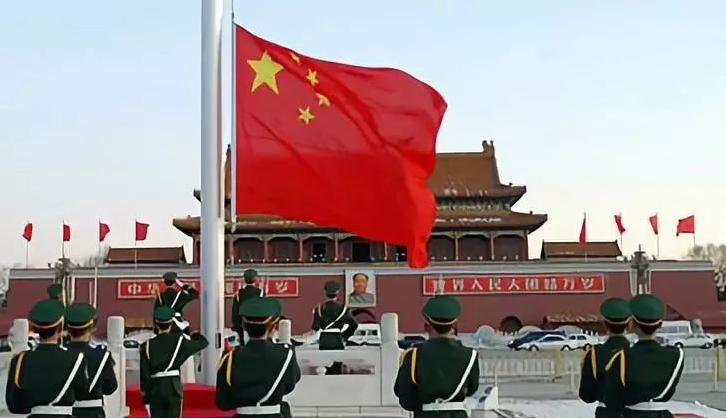 精忠報國！岳平安一行慰問國旗護衛(wèi)隊，中食品牌研究院人就這樣愛我們的兵！